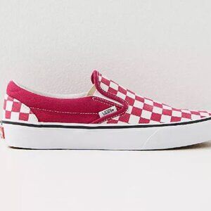 Vans Color Theory Checkerboard Slip-on Skate Cherry Jubilee VN000BVZC9L 7M/8.5W